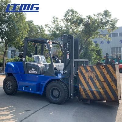 Never Used Outdoor Forklift 1.5ton 2ton 2.5ton 3ton 3.5ton 5ton Diesel Forklift 6ton 7ton Counterbalance Lift Truck with Enclosed Cabin