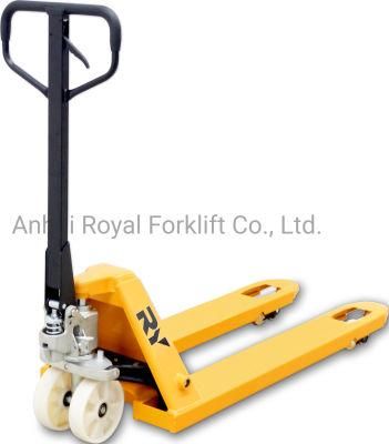 Ce 3 Years Warranty Royal 2000kg Hand Pallet Truck M20s