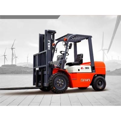 Anhui Heli 1t 2t 2.5t 3t 3.5t Cpcd25 Diesel Forklift Truck Price