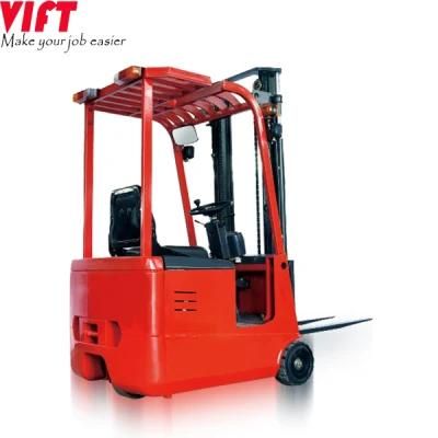for Lumber Dealers 1500kg 3wheel Electric Forklift