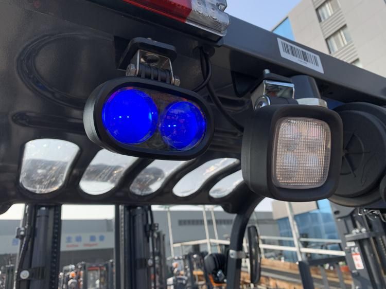 Ltmg 3ton 4ton 5ton Diesel Forklift with Warning Light and High Air Filter Pipe