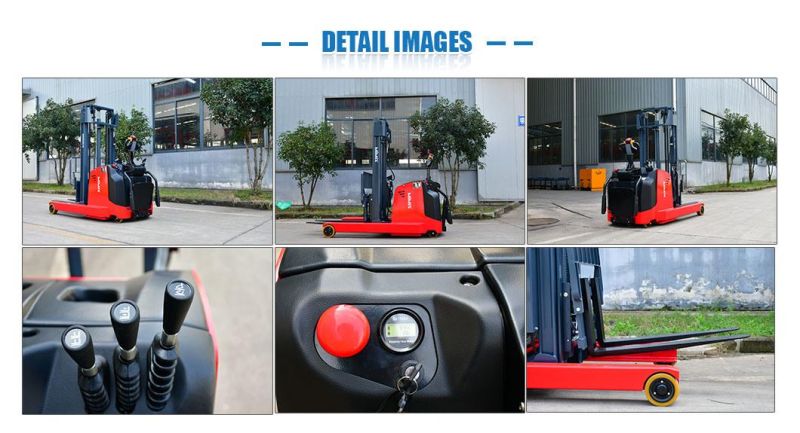 Cost-Effective Electric Reach Stacker with Removable Pedal Design