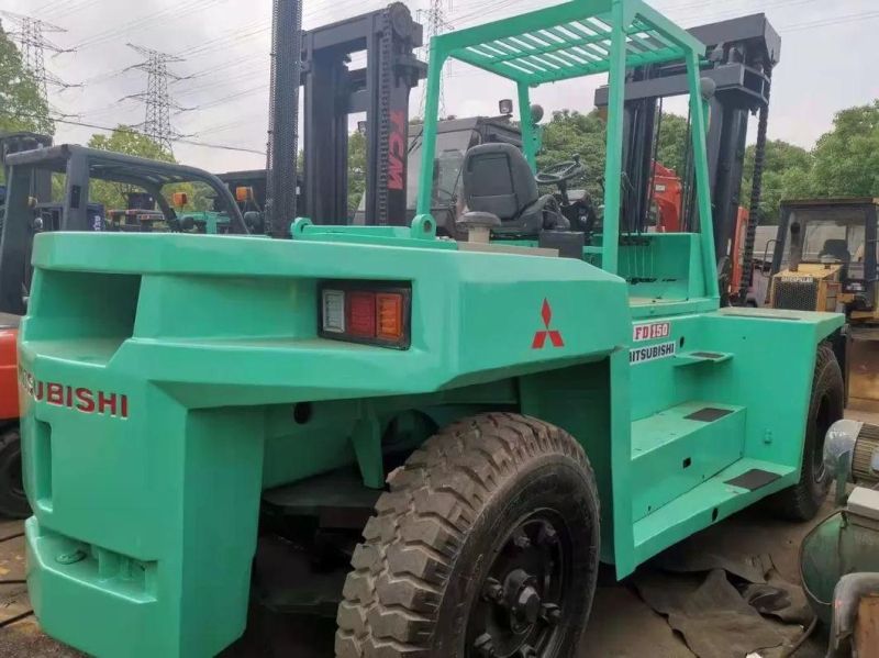 Mitsubishi 15t Forklift Fd150n Second Hand Forklift 35t Used Mitsubishi Fd350 Used Diesel Forklift Original From Japan