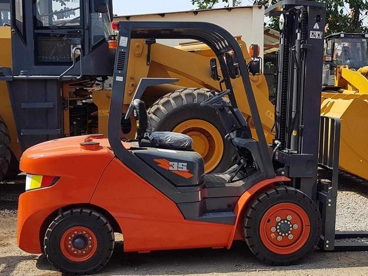 Lonking 3.5ton Diesel Forklift LG35dt Cpcd35 Forklift with Side Shifter and Spare Parts Price