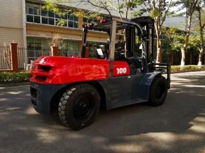 Good Performance 10 Ton Diesel Forklift with CE Certification