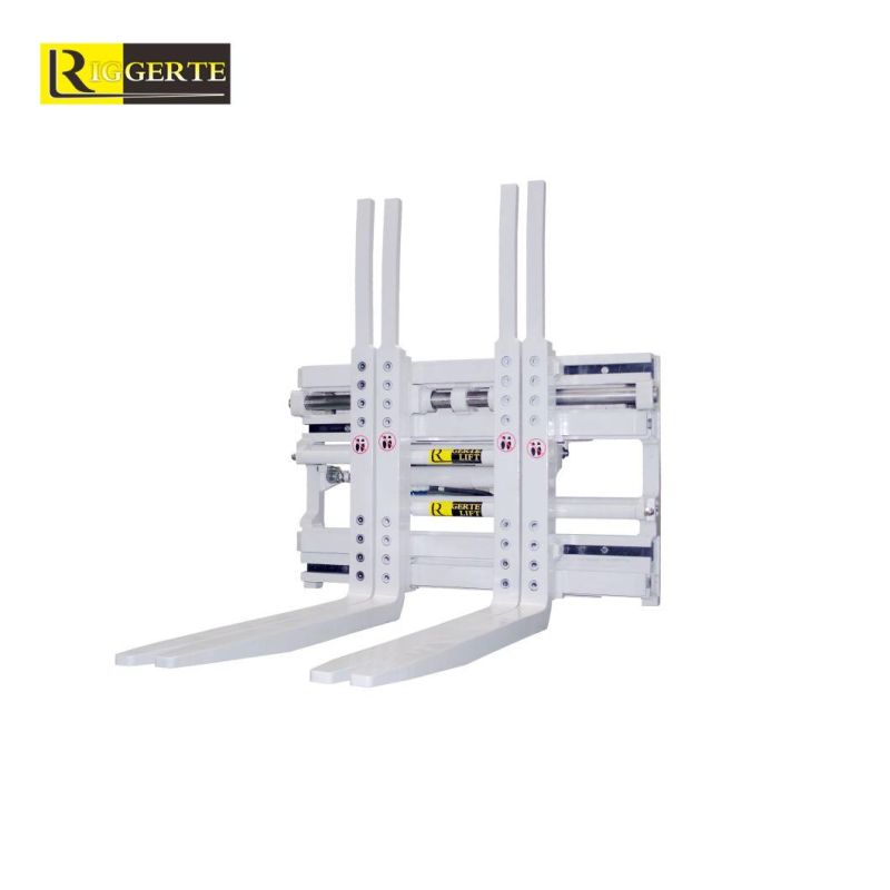 Forklift Attachment Single Double Pallet Handler with Side Shifting Function