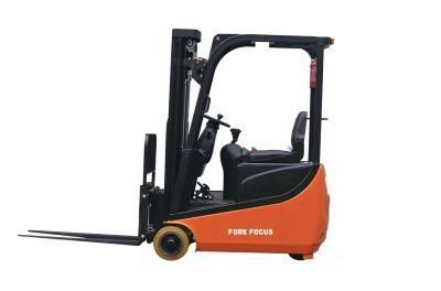 Mini 3-Wheel Electric Forklift 1.5t Forkfocus Mini Electric Forklift Lift Truck Service