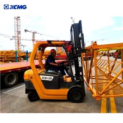 XCMG Intelligent 2ton 2.5ton 3ton Empilhadeira Eletrica 6 Volt Battery Carretilla Elevadora to Flatbeds Concrete Block Clamp for Forklift