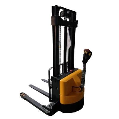 Electric Reach Electric Stacker Price Mini 1.6 Ton Industrial Automatic