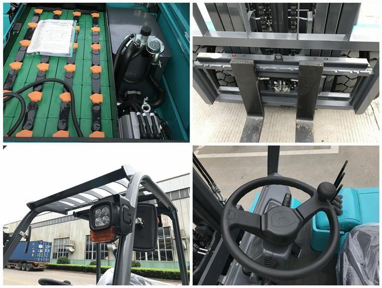 Ltmg 3.5ton Electric Forklift with Curtis Controller for Sale