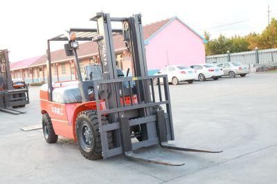 Diesel New Huaya China Cheap All Terrain Forklift 4WD Fd35