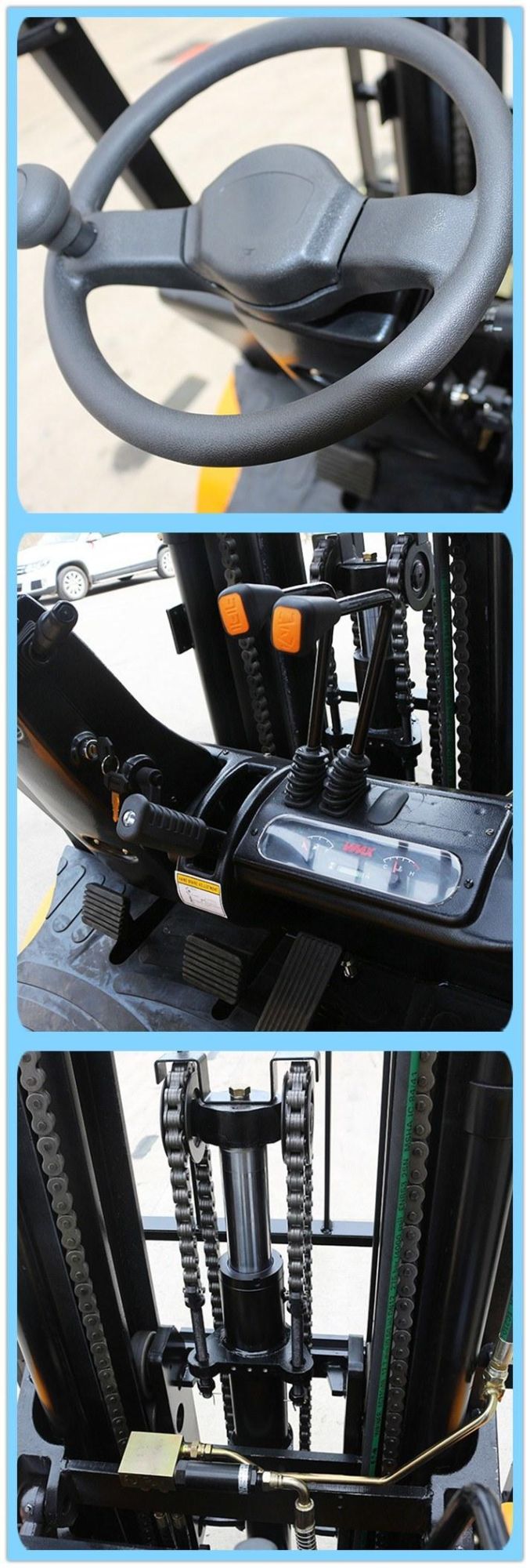 ACTIVE CPCD30 3ton New Design Model Forklift For Sale