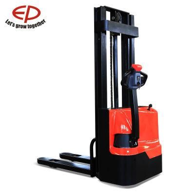 Maintenance Free Battery and on Board Charger Electric Stacker