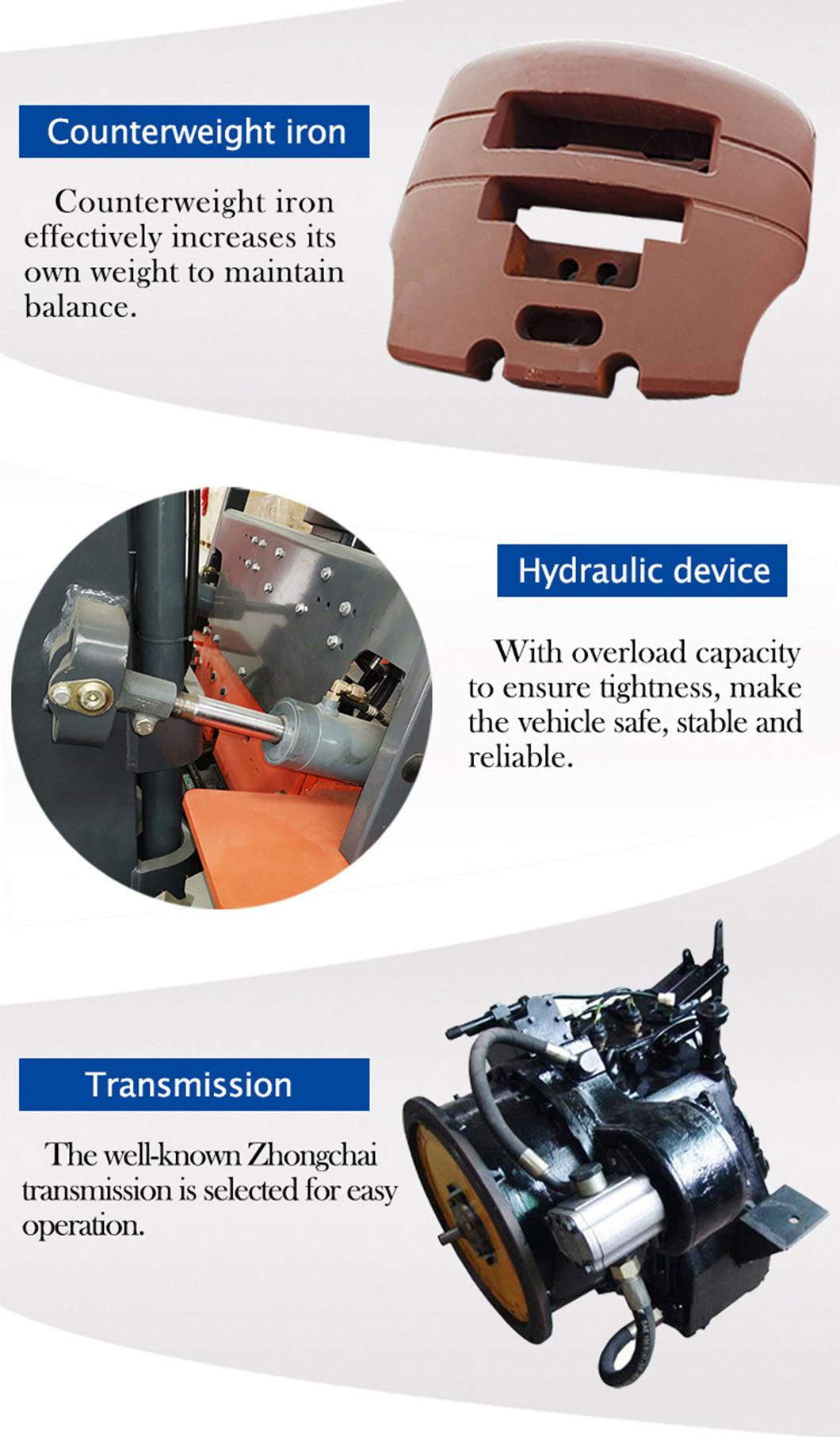 Fuel-Efficient Safety High Loading Articulated Fork Forklift Factory