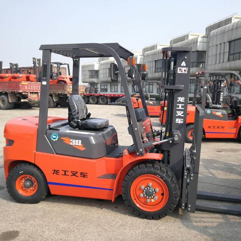 Heli Forklift Truck Isuzu Engine 2 Ton 3 Ton Diesel LPG Forklift with Side Shift (CPCD30)