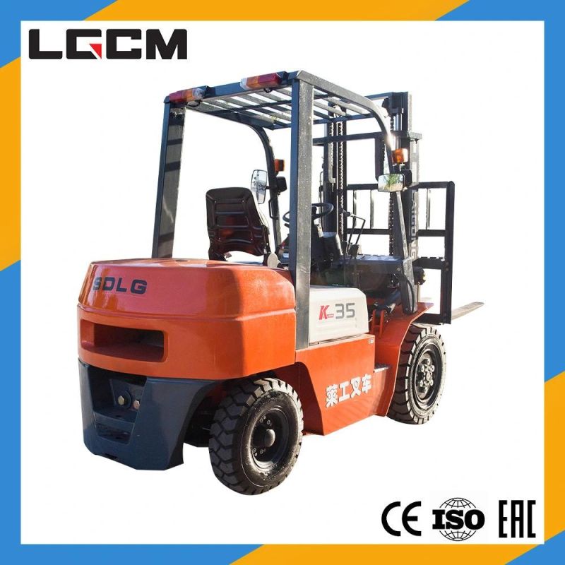 Lgcm 3.5 Ton Diesel Forklift with Engine Isuzu C240 Engine