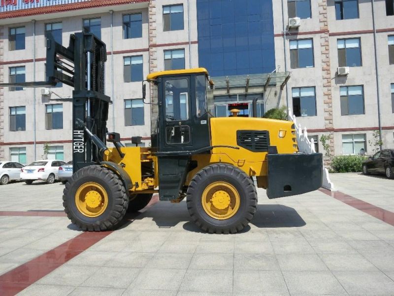 China Brand New 3.0 Ton Rough Terrain Forklift