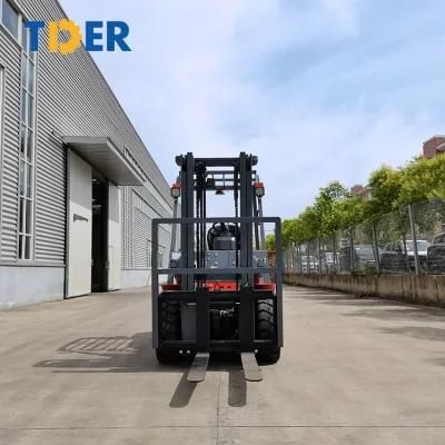 Not Adjustable Fd25 Tder China Folklift Truck Diesel Forklift 4ton
