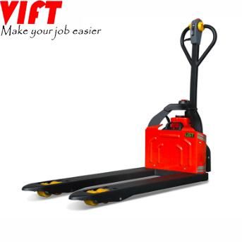 Durable Manual Battery Operated Semi Electric Pallet Truck All Terrain Pallet Truck