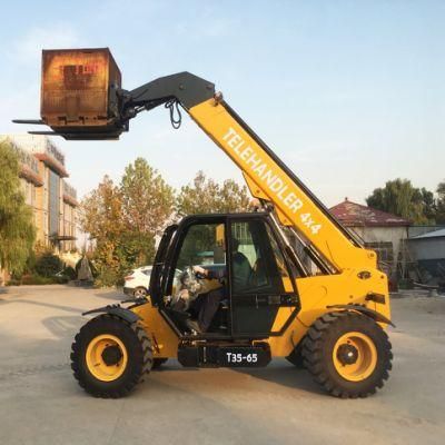 Welift T30d-3070 3.5 Ton Telescopic Loader Forklift 7m 14 M Small Telehandler Telescopic Handler Price