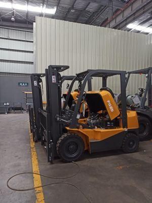 China 3.5 Ton LPG/Gas/Gasoline/Petrol Forklift with Side Shift