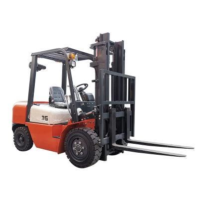Factory Export Cross-Country Electric Forklift Truck with Low Price