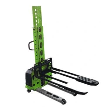 500 Kg 800 mm Self Loading Stacker with Electric Power
