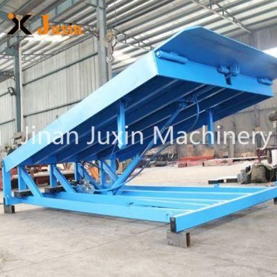 Manual Container Forklift Loading Dock Ramp Stationary Dock Leveler