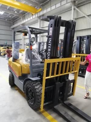 Counterbalance Good Performance 3.5 Ton Diesel Forklift with Automatic Transmission