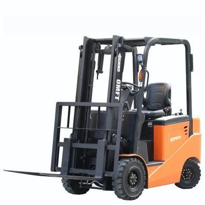 2 Ton 2.5 Ton 3 Ton 3.5 Ton Battery Forklift Electric Forklift Truck 3m 3.5m 4m 4.5m 5m 5.5m 6m Mast with CE ISO with Sme Zapi Curtis Control