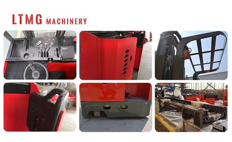 Chinese Brand Ltmg Electric Reach Forklift 1ton 1.5ton 2ton 2.5ton 3ton 1t 1.5t 2t 2.5t 3t Electric Reach Truck