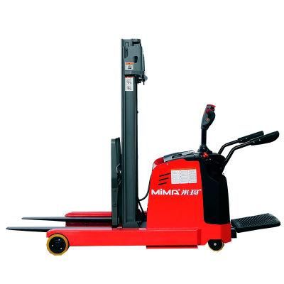 Made in China Electric Reach Stacker with Descending Buffer