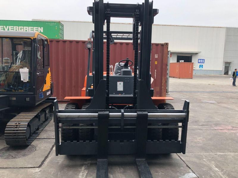 Diesel Power Forklift Truck 10ton Heavy Duty Fork Lift Cpcd100