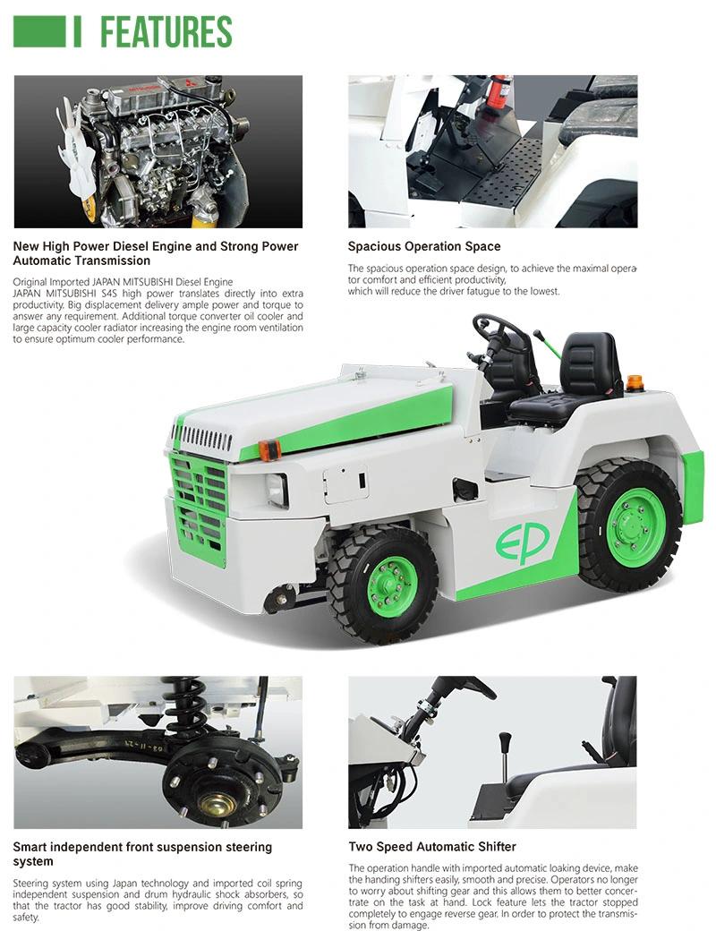 Diesel Baggage Towing Tractor for Airport