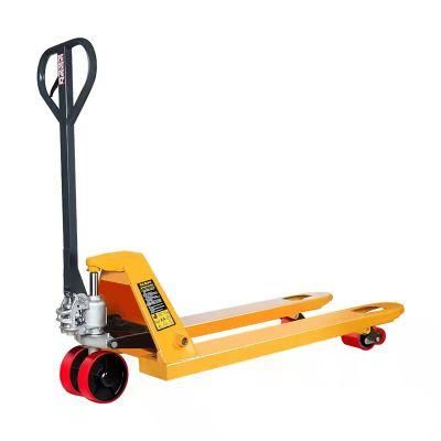 Wholesales Factory Price 3000kg 2500kg Rubber PU Wheel Hand Truck Hydraulic Manual Pallet Jack