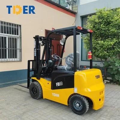 Optional Battery Attachment Truck for Sale 2 Ton Electric Forklift