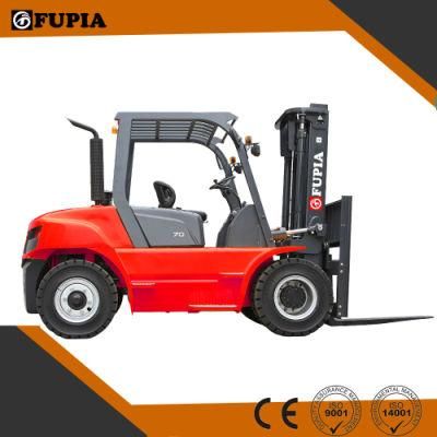 China Fd60 6 Ton New Hydraulic Diesel Forklift Truck Price