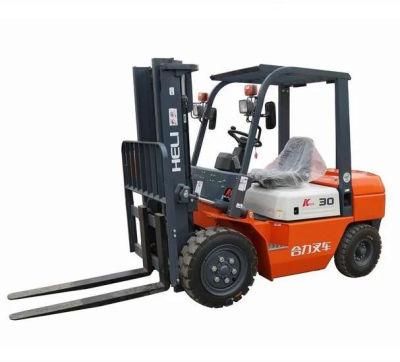 3 Tons Cpcd30 Heli Diesel Forklift Price with Side Shifter