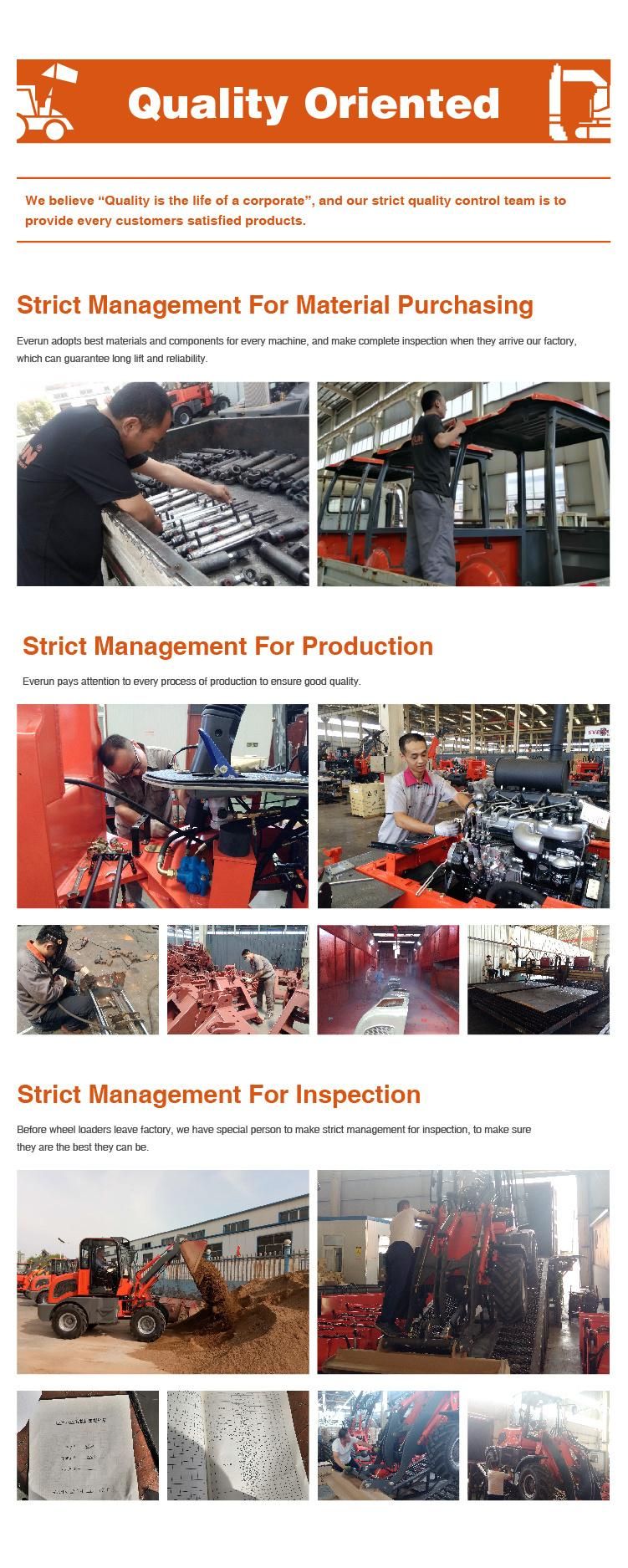 Everun China Erdf30 3.0ton Diesel Lifter Machine Material Handing Equipment Forklift