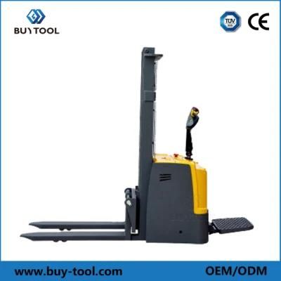 High-Lift Stacker Truck / Electric / Walk-Behind / for Pallets