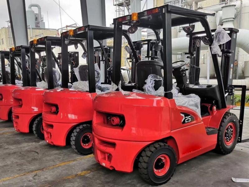 China 2.5ton Diesel Forklift Truck with Japan Engine