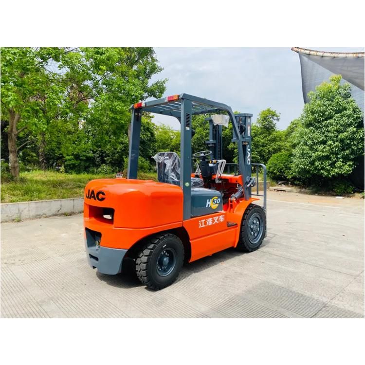 JAC 3 Ton 2 Stage Mast Diesel Forklift with Automatic Transmission Cpcd30h