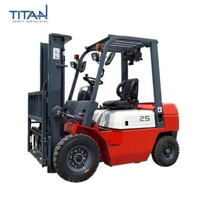 2.5ton Forklift with 4.5m Lifting Height Container Mast