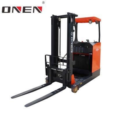 Factory Wholesale Durable 1500kg Electric Sit-Down Reach Truck Forklift