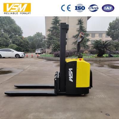 Vsm 1.2ton 1200kgs Economic Warehouse Electric Pallet Stacker