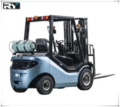 Royal 3.5t LPG &amp; Gas Forklift Truck with Japan Nissan Engine