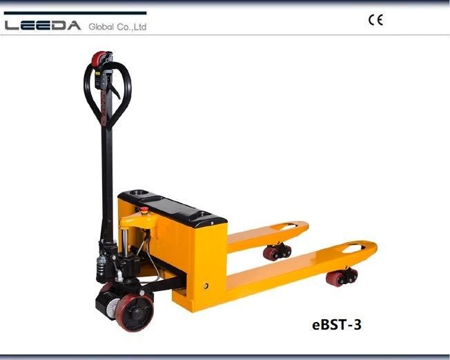 Electric Pallet Truck with Removable Rechargeable Lithium Battery