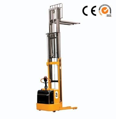 Adjustable Fork Easy Maintenance Full Electric Stacker 1.5 Ton with Giant Battery (FK Series)