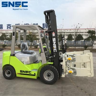 Clamp Forklift Truck 2 Ton Diesel Forklift 2020 New
