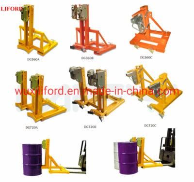 Fork Truck Drum Grabber, 360kg*2. Capacity, 2 Drum, Double Heads